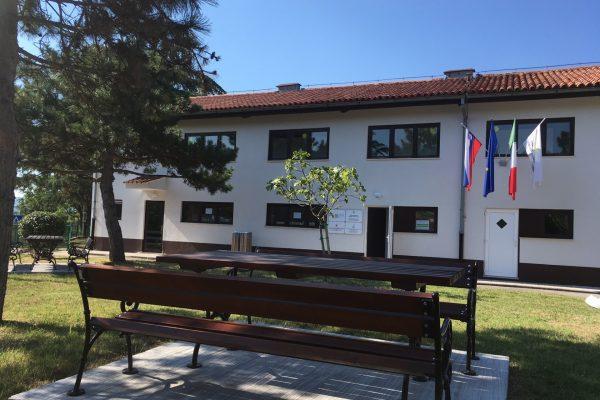 Knjižnica Ankaran: zaradi gradbenih del vstop z zadnje strani