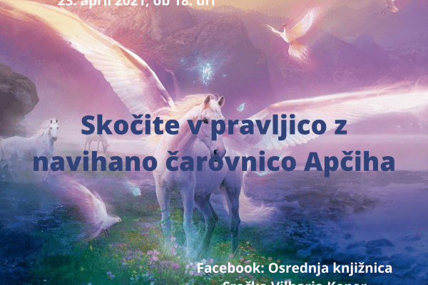 DAN KNJIGE: Skok v pravljico s čarovnico Apčiha