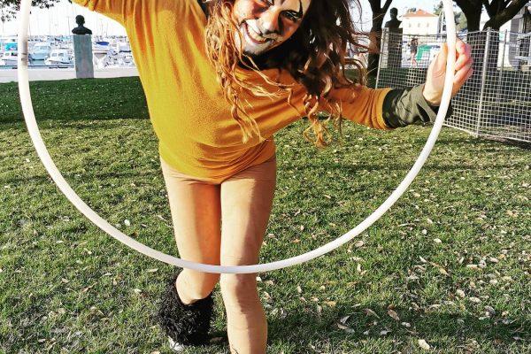 Pravljično obarvana HULA-HOOP  ustvarjalnica