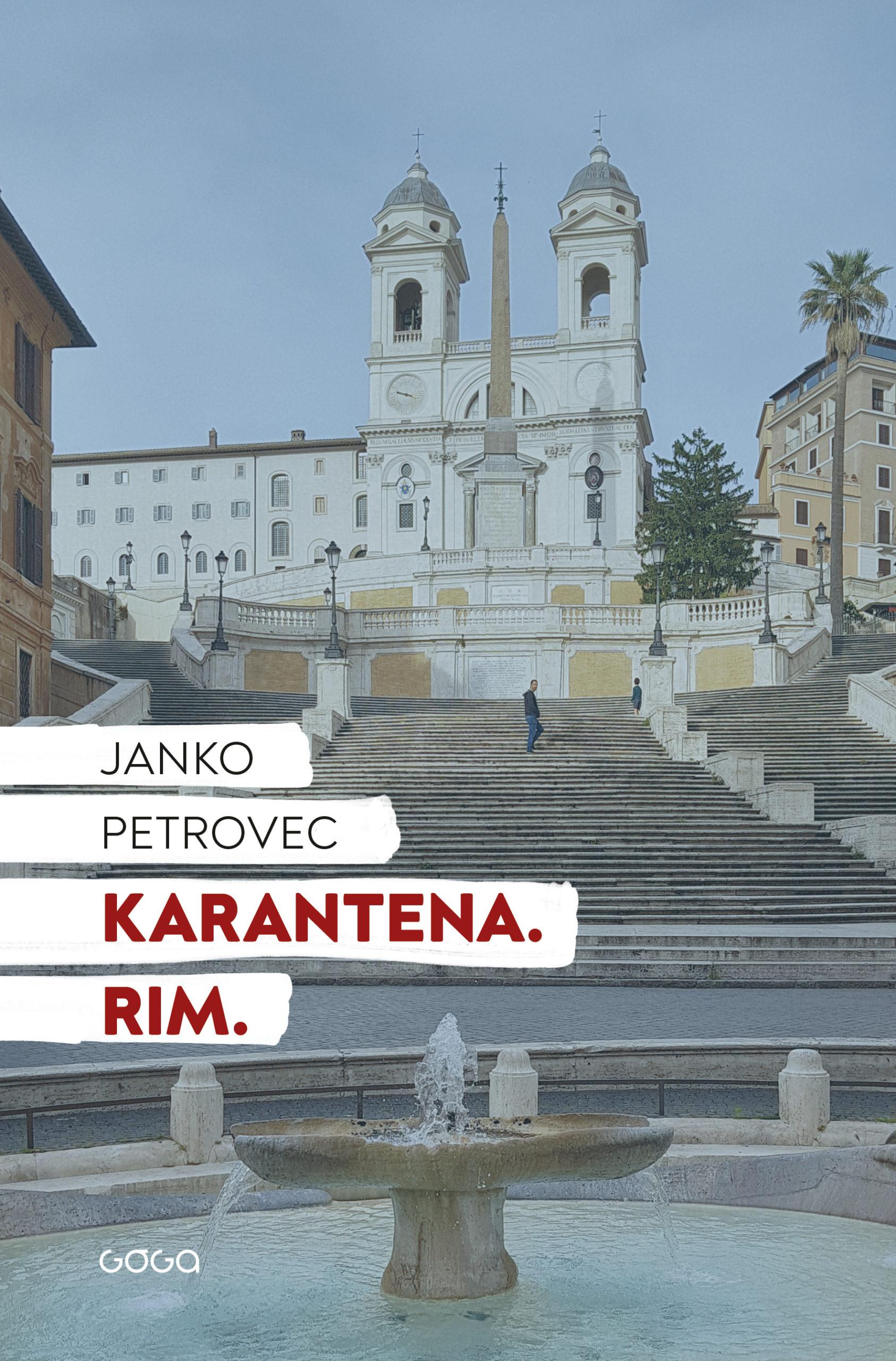 Goga Petrovec Karantena. Rim. Naslovnica Scaled 1