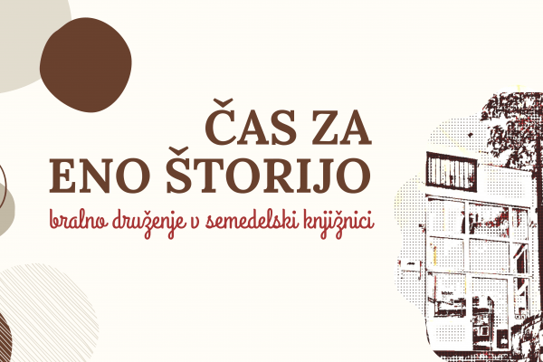 Čas za eno štorijo – bralno druženje v semedelski knjižnici