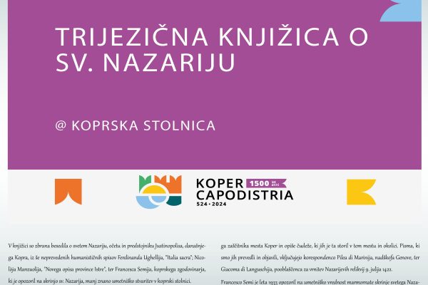 Predstavitev KNJIŽICE in spremljajoča RAZSTAVA