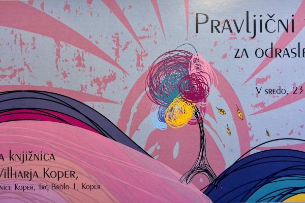 Bralna akcija PRIMORCI BEREMO se začne z večerom PRAVLJICE ZA ODRASLE