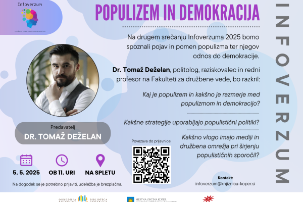 INFOVERZUM 2025 – Populizem in demokracija