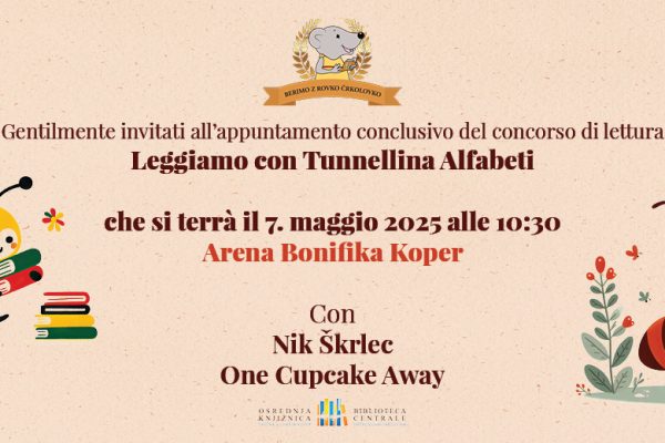 Cerimonia conclusiva del Concorso di Lettura “Leggiamo con Tunnellina Alfabeti”