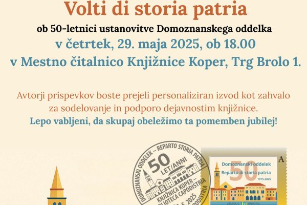 Jubilejna knjižica Obrazi domoznanstva