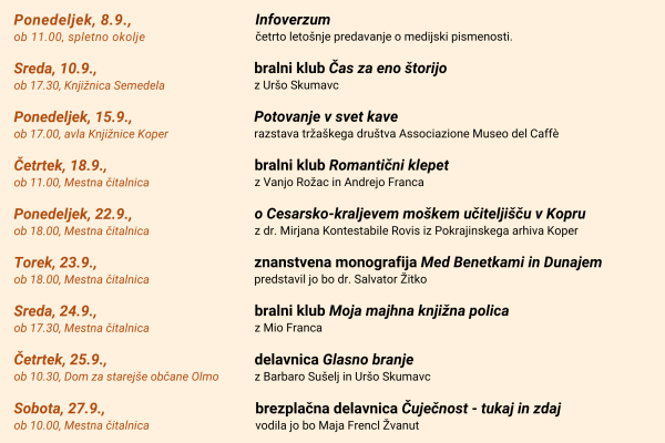 September v knjižnici
