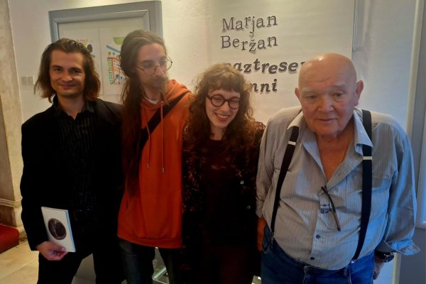 Raztreseni kamni: odkrivanje slikarja in pesnika Marjana Beržana
