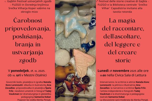 Prvi festival ustvarjalnih zgodb – FUZGO: Iz semena raste sonce