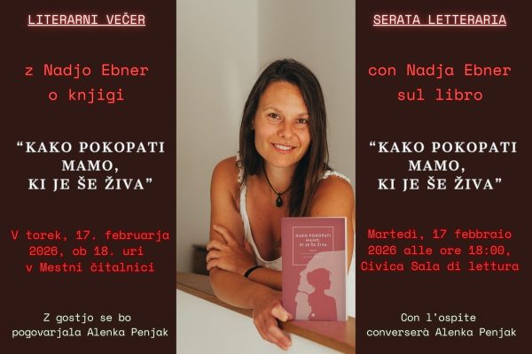 Nadja Ebner o knjigi “Kako pokopati mamo, ki je še živa”